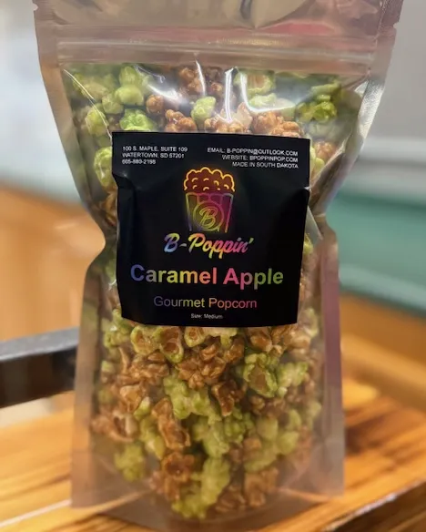 Caramel apple popcorn