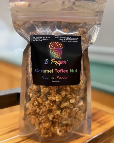 Caramel toffee nut popcorn