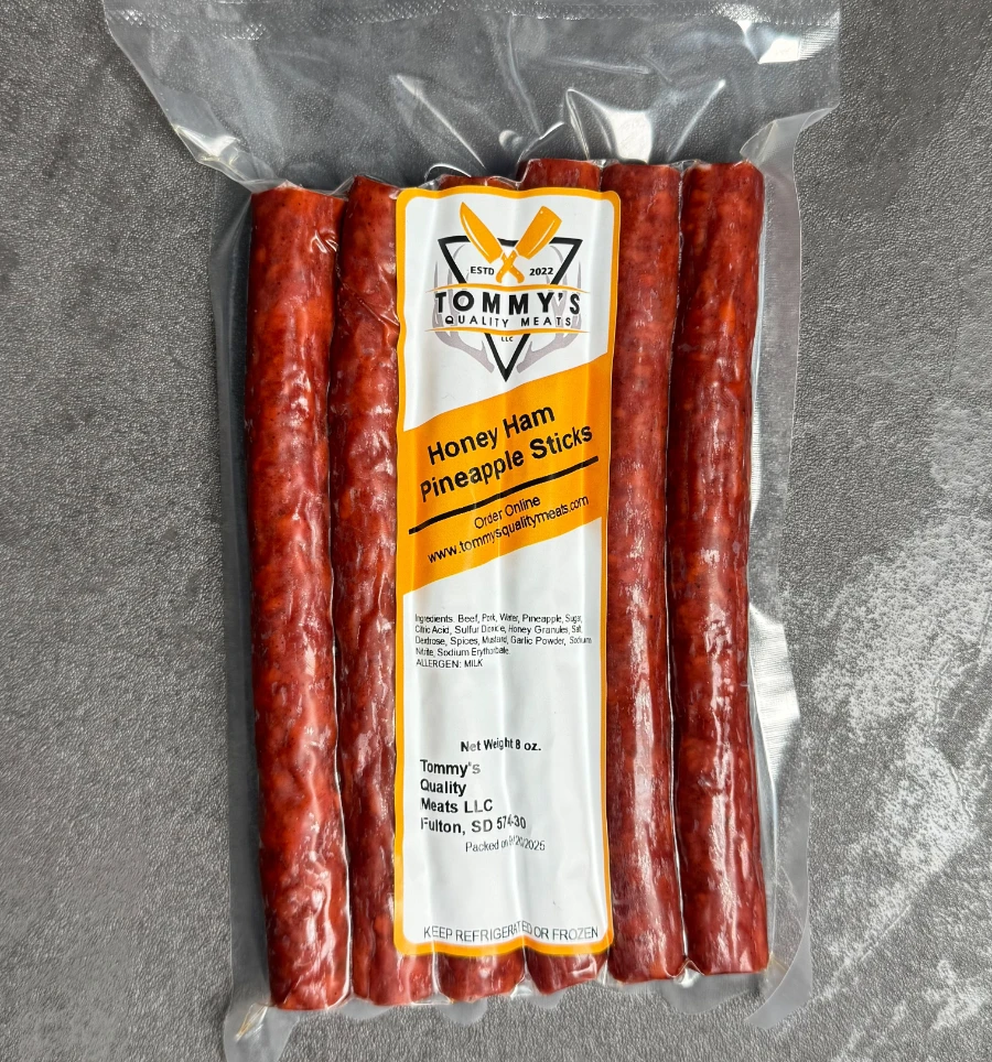 Honey ham pineapple snack sticks
